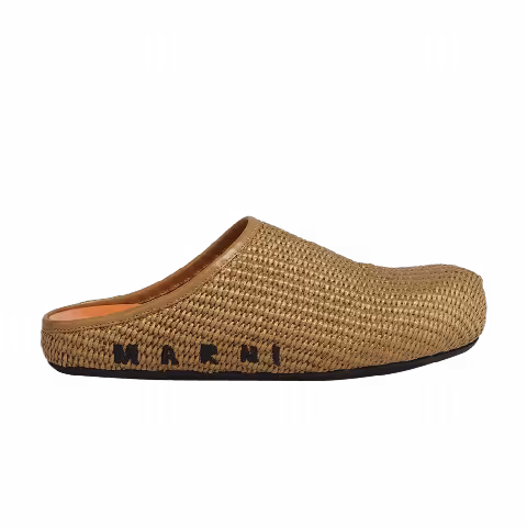 Marni Wmns Sabot 'Braided Raffia - Beige'
