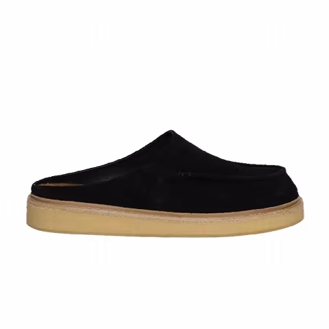 Marni Suede Sabot 'Black'