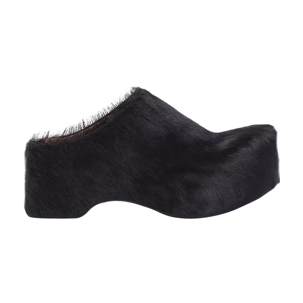 Marni Women's Chunky Clog Sabot Black