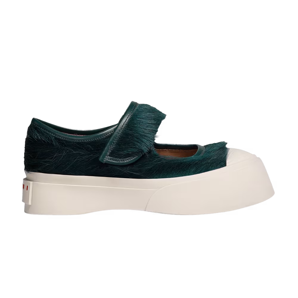 Marni Women's Mary Jane Sneaker North Sea