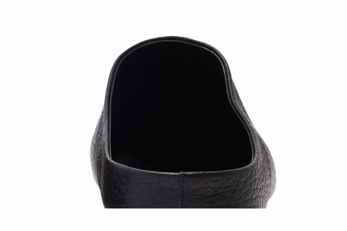 Marni Women's Calfskin Fussbett Sabot Black, view 8