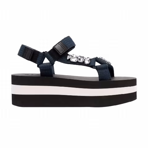 Marni Wmns Platform Sandal 'Navy'
