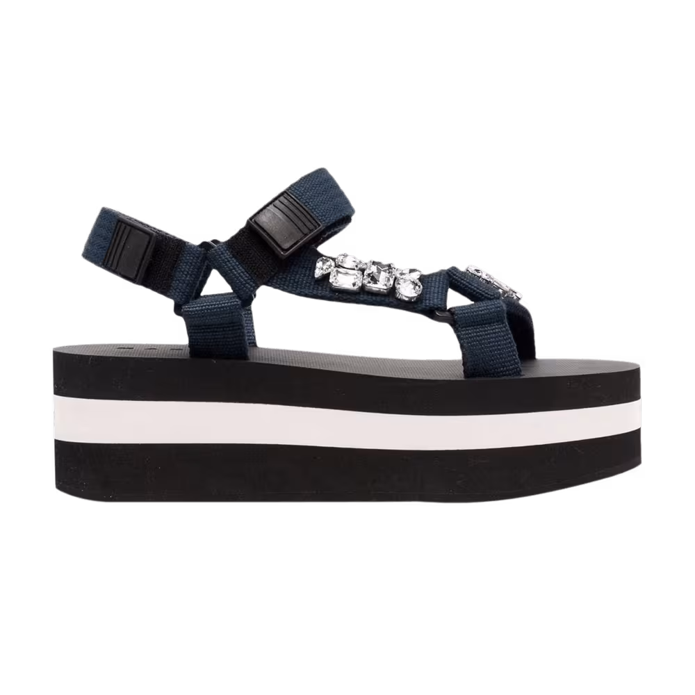 Marni Women's Platform Sandal Navy