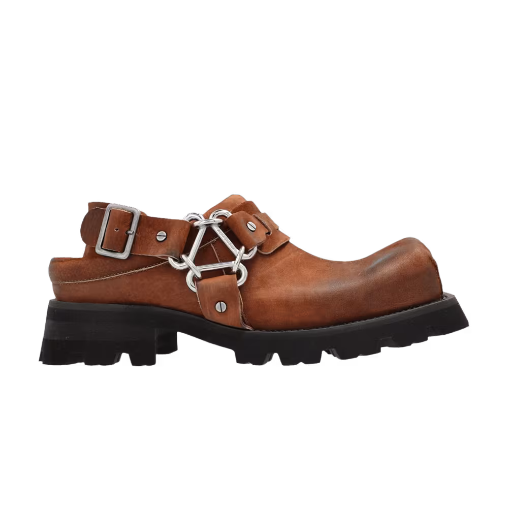 Acne Studios Balius Mule Caramel Brown