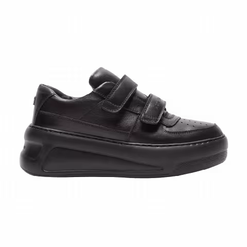 Acne Studios Velcro Strap Platform Sneaker 'Anthracite Grey