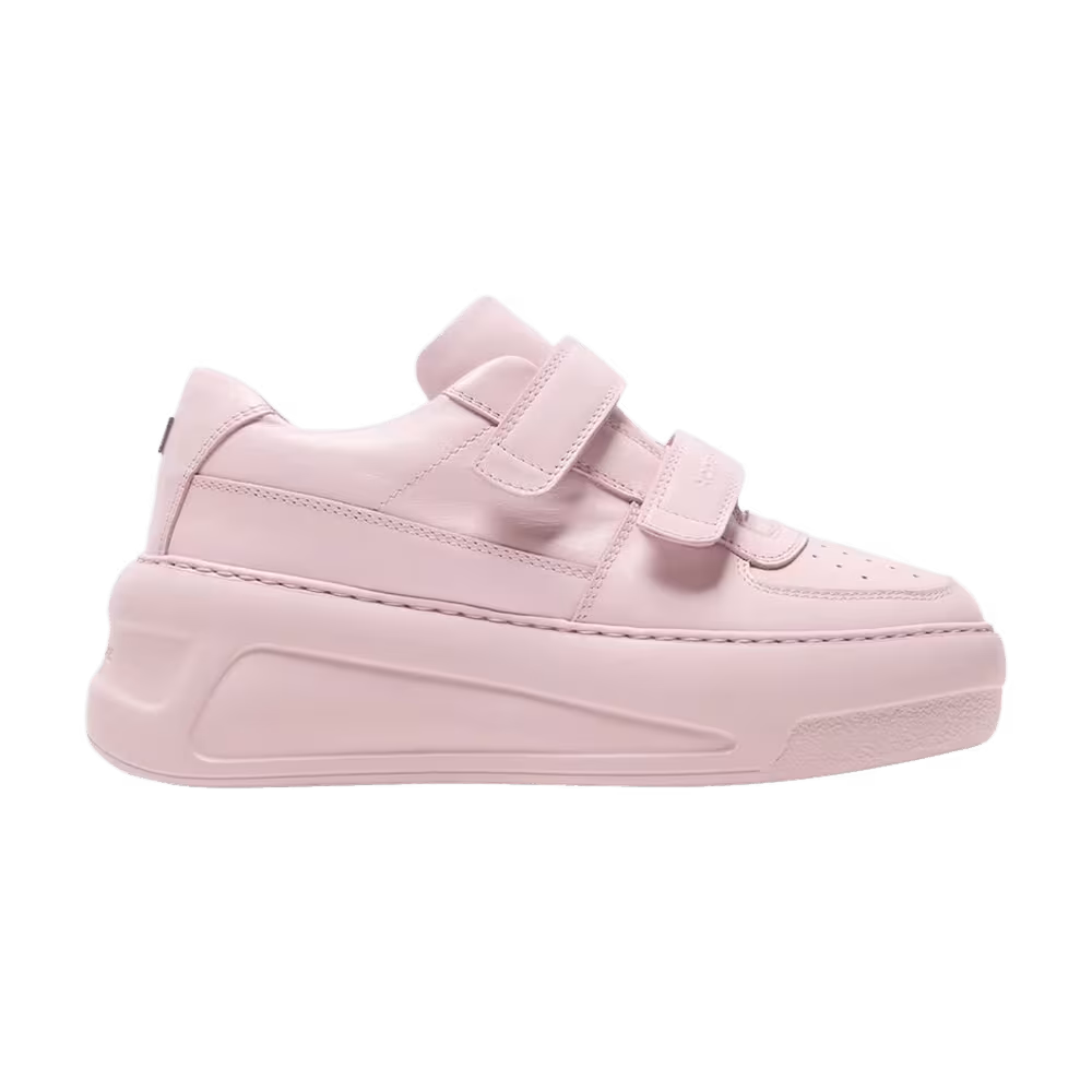 Acne Studios Velcro Strap Platform Sneaker Pastel Pink