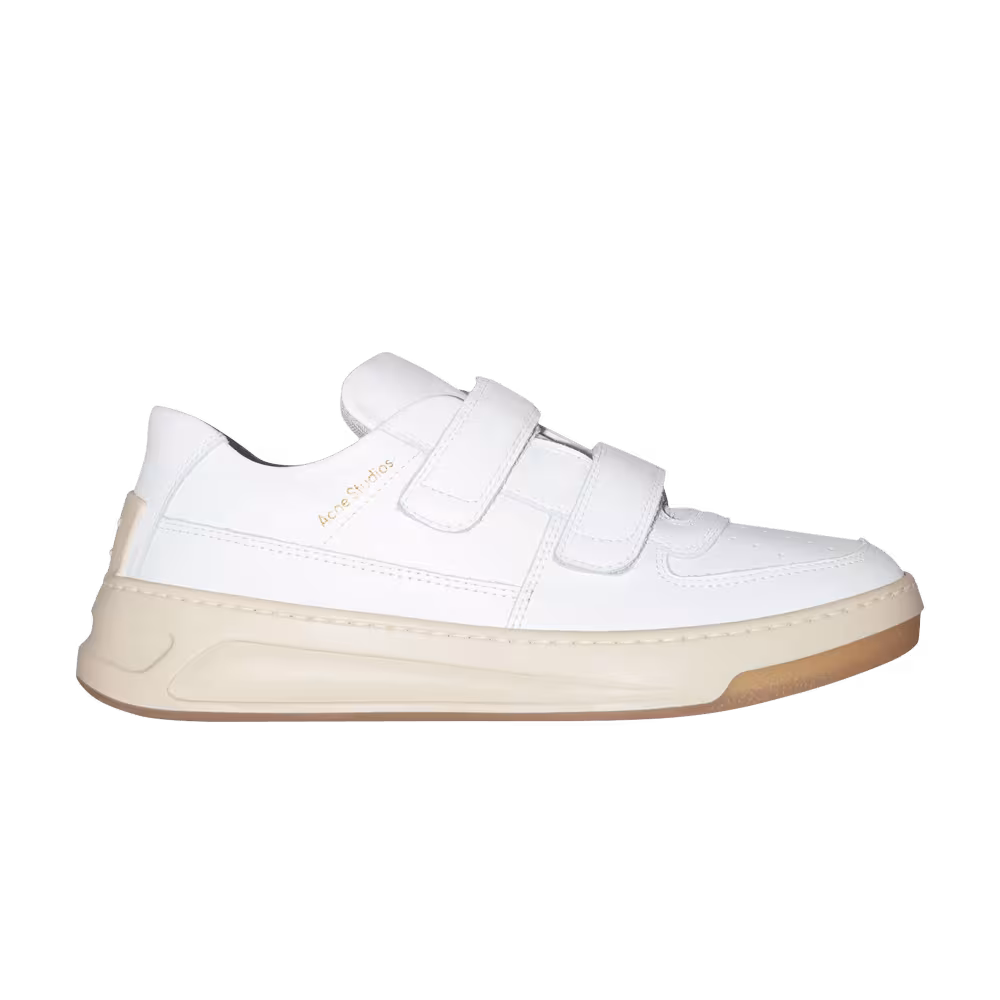 Acne Studios Women's Velcro Strap Sneaker White