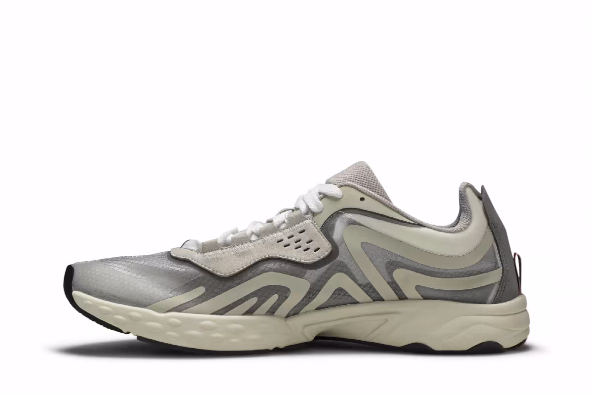 Acne Studios Buzz Ripstop Trail Transparent - White Ivory, view 4