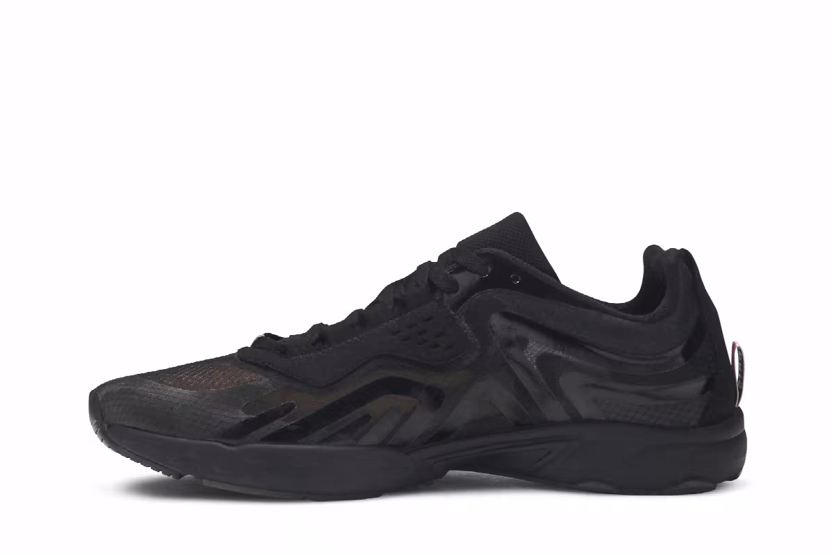 Acne Studios Buzz Ripstop Trail Transparent - Triple Black, view 4
