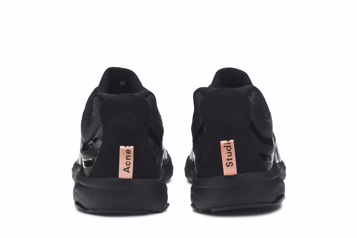 Acne Studios Buzz Ripstop Trail Transparent - Triple Black, view 7