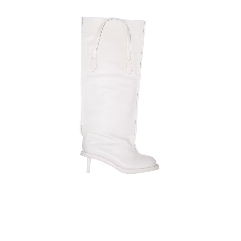 Acne Studios Women's Leather Boots White