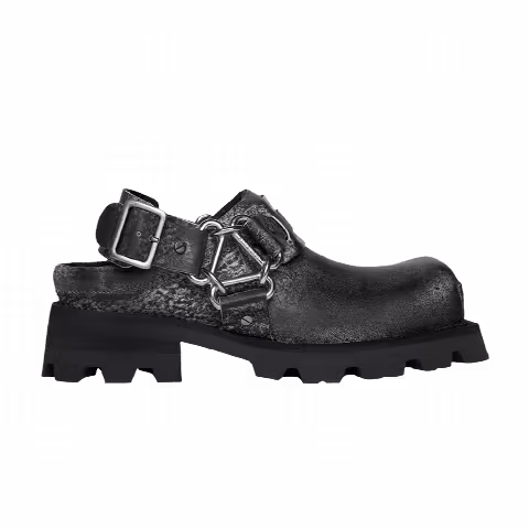 Acne Studios Balius Buckled Mule 'Black'