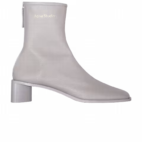 Acne Studios Wmns Logo Ankle Boot 'Light Taupe'