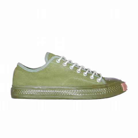 Acne Studios Wmns Ballow Soft Tumbled Tag Low 'Olive Green'