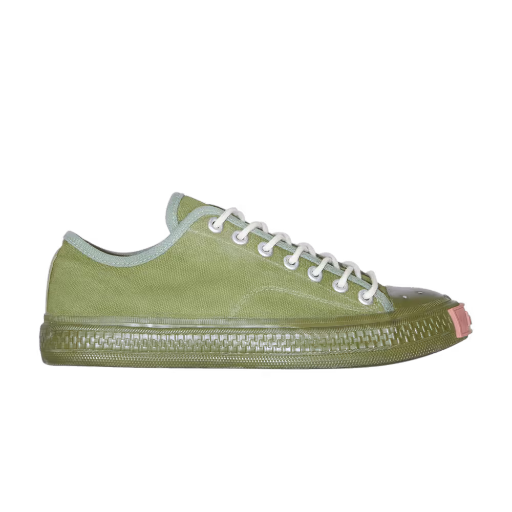 Acne Studios Women's Ballow Soft Tumbled Tag Low Olive Green