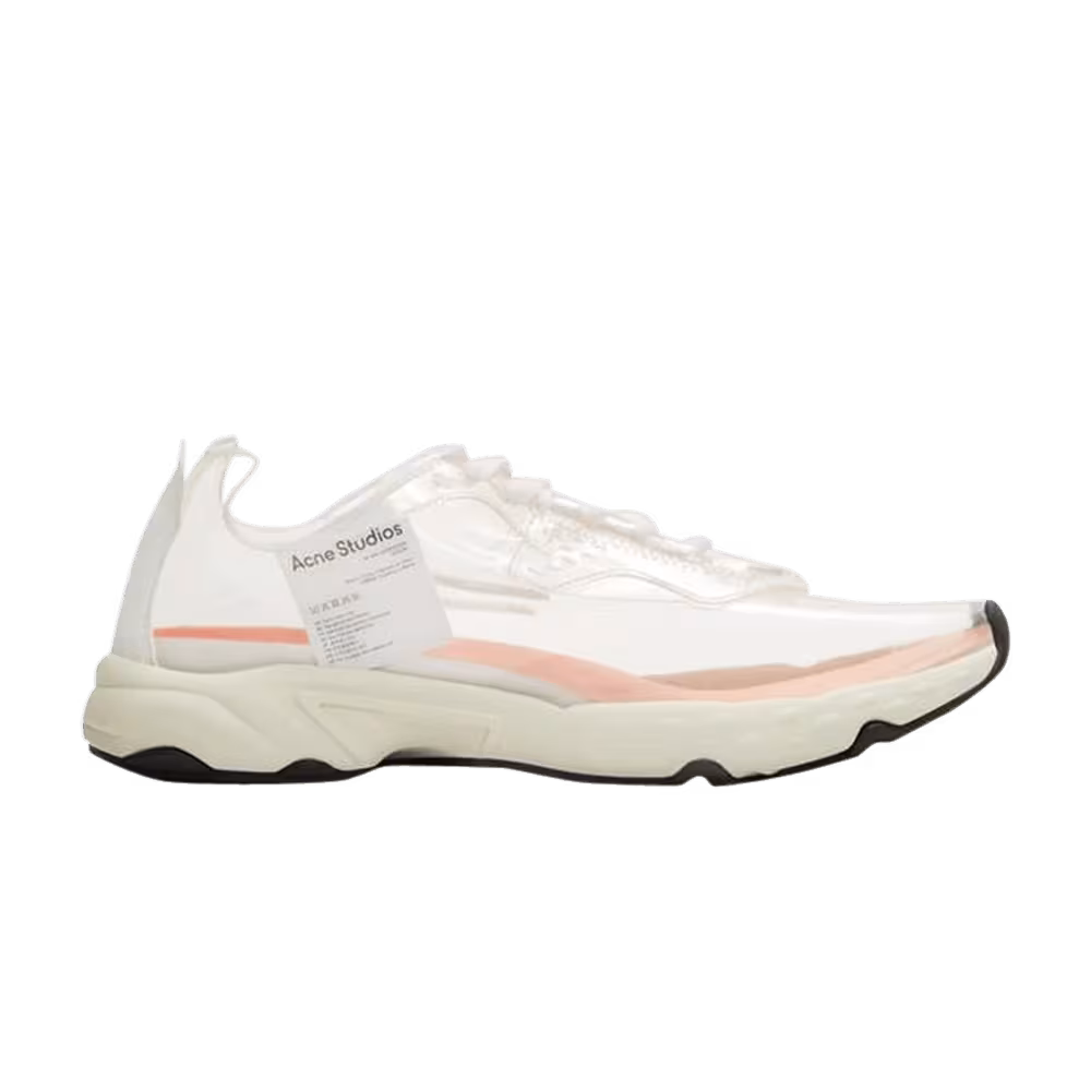 Acne Studios Women's N3W Transparent Sneaker White