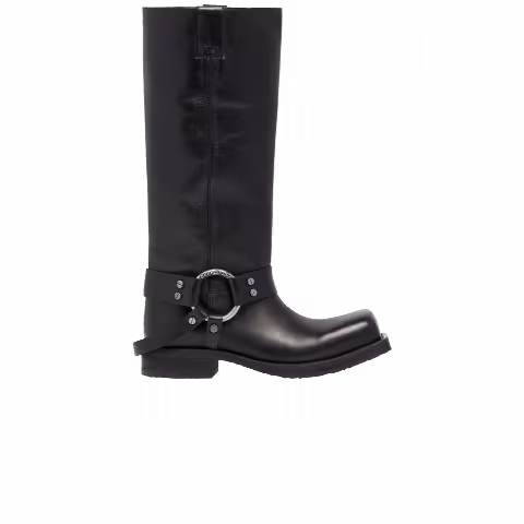 Acne Studios Wmns Leather Buckle Boot 'Black'