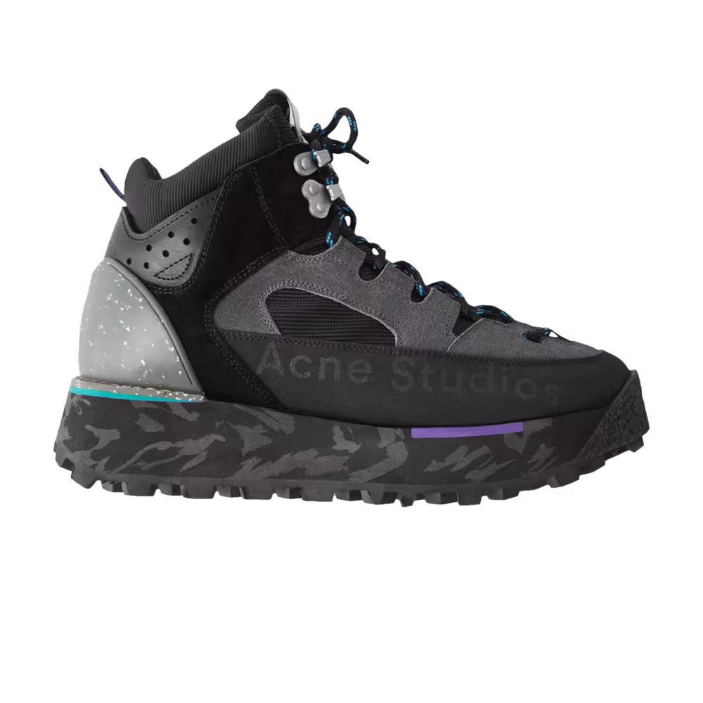 Acne Studios Trekking Boot Multi Black