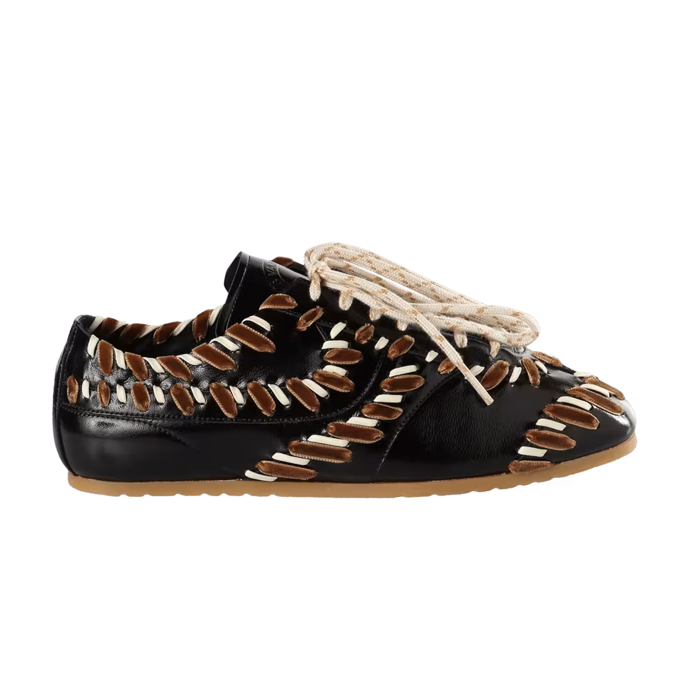 Dries Van Noten Women's Capsule Shoe Dark Brown Black