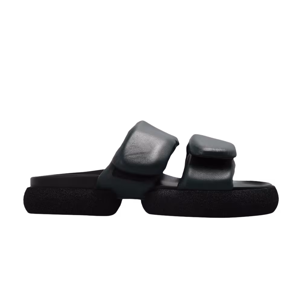 Dries Van Noten Chunky-Sole Slip-On Slide Black