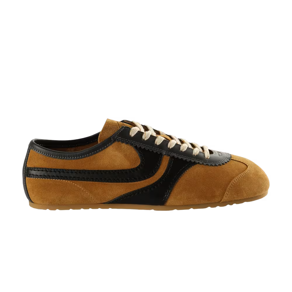 Dries Van Noten Suede Sneaker Beige