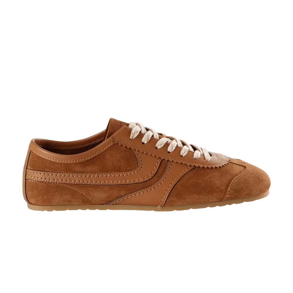 Dries Van Noten Suede Sneaker Tan