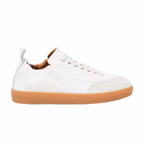 Dries Van Noten Leather Sneaker 'White Gum'