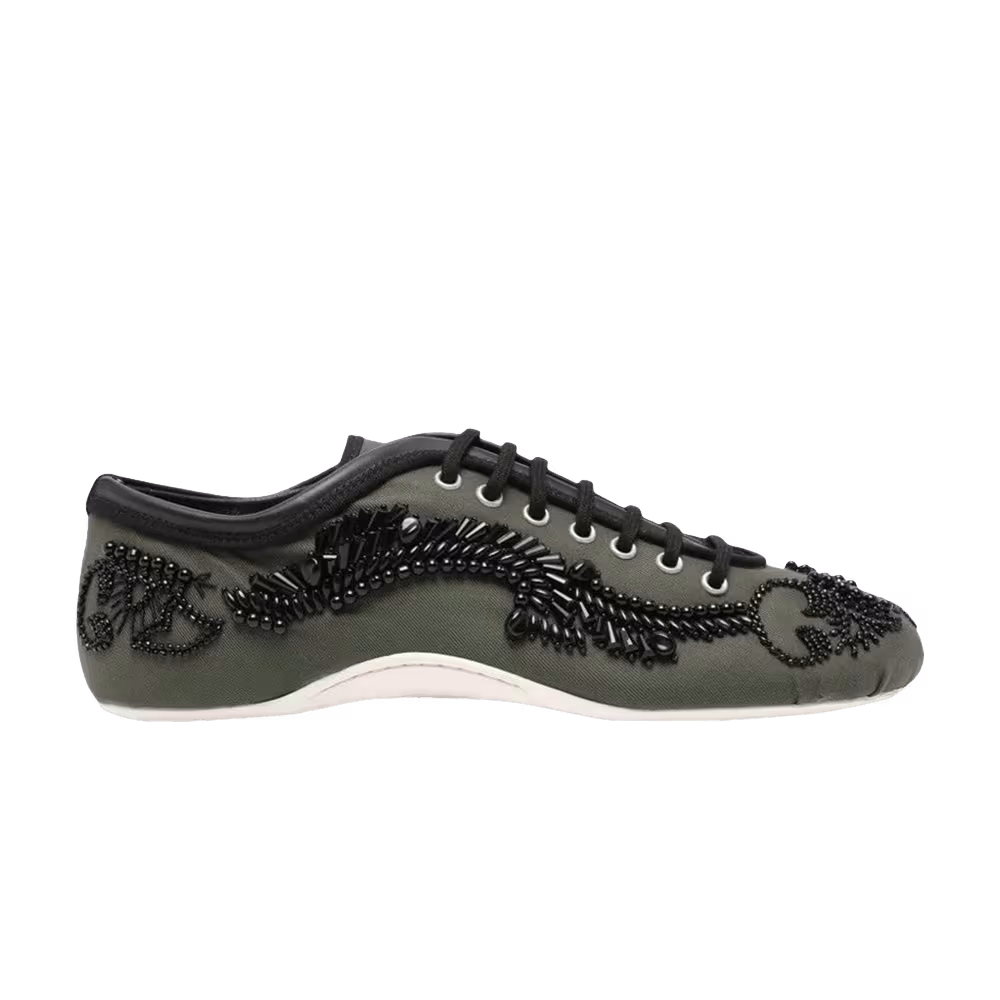 Dries Van Noten Women's Twill Microsand Cotton Shoe Bottle