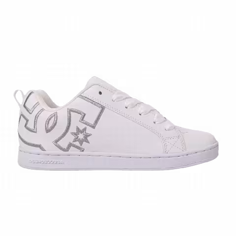 Dc Wmns Court Graffik 'White Silver'