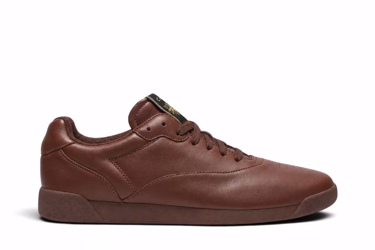 CELINE x Reebok Freestyle Lo Dark Brown, view 2
