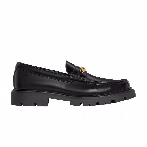 CELINE Margaret Triomphe Chunky Loafer 'Chain - Black Gold'