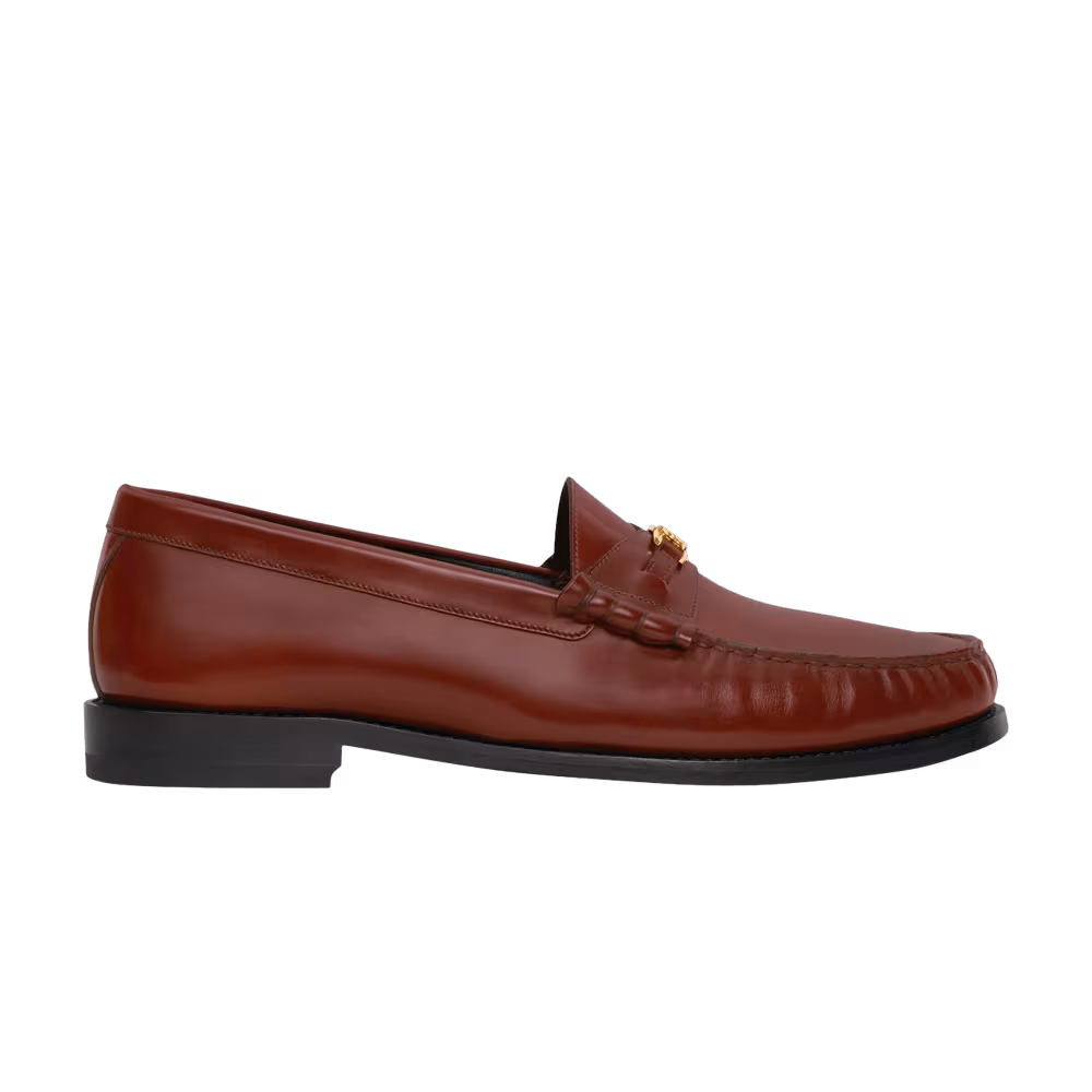 CELINE LUCO Triomphe Loafer Fox Red