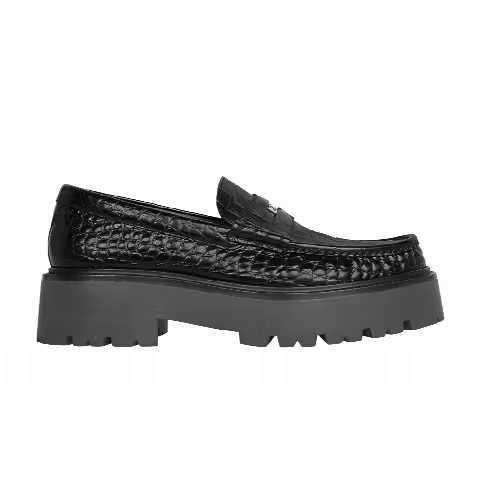 CELINE Bulky Penny Chunky Loafer 'Black Crocodile'