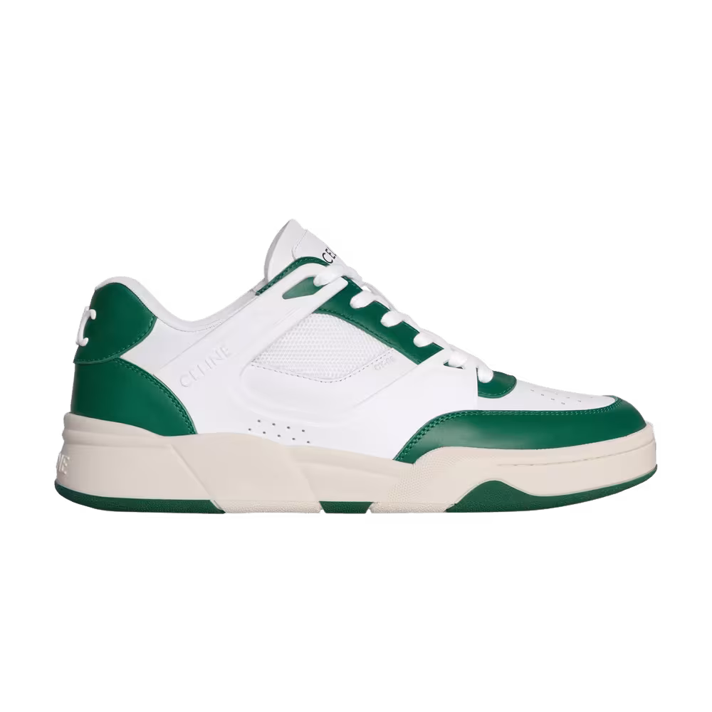 CELINE CT-09 Low Optic White Dark Green