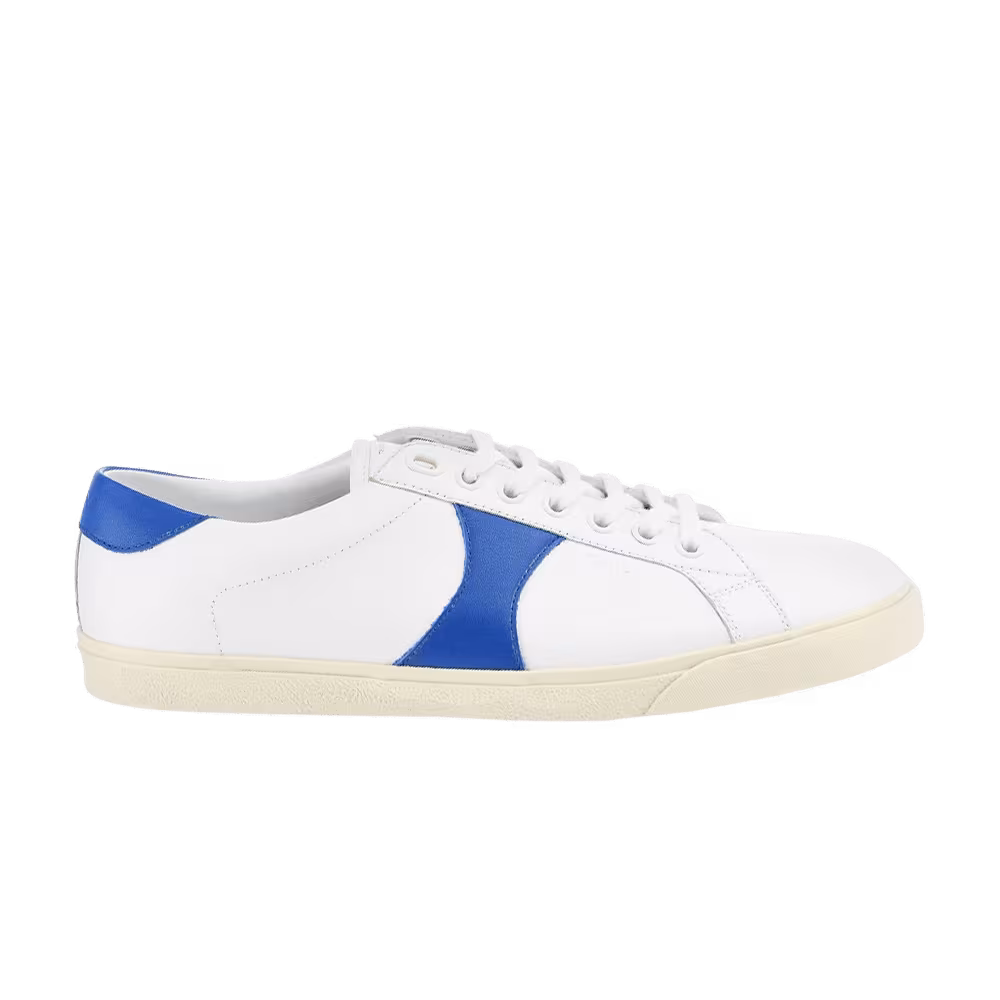 CELINE Triomphe Low White Blue