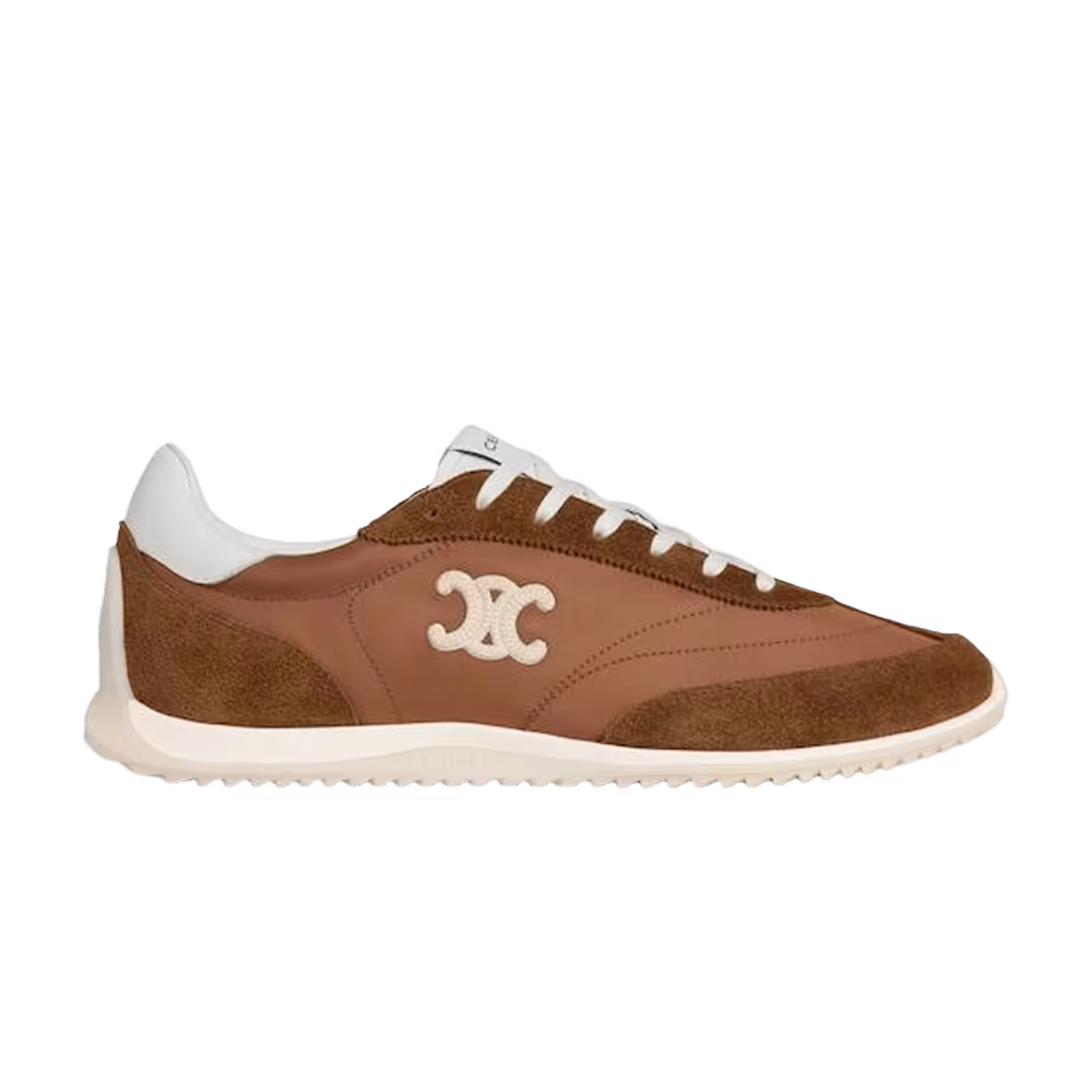 CELINE Racer Lace-Up Low Sahara