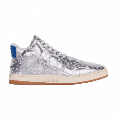 CELINE Wmns CT-02 Mid Sneaker 'Scratch Silver Stars'