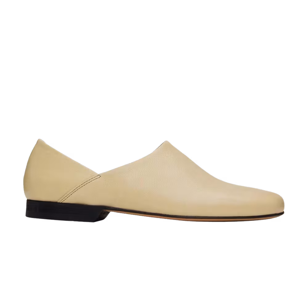 Lemaire Flat Piped Slippers Mist