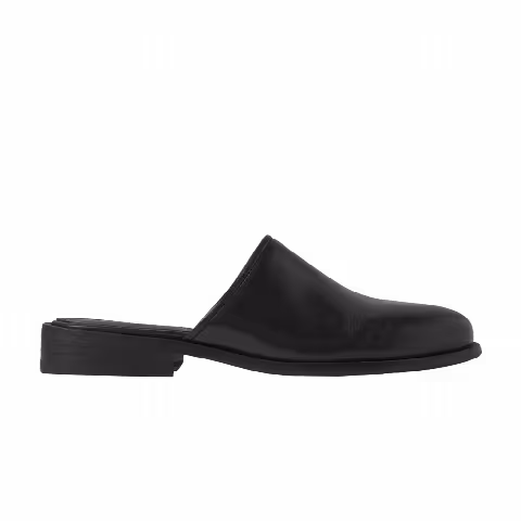 Lemaire Square Mule 'Black'