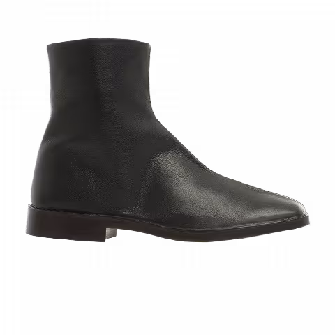 Lemaire Piped Zipped Boot 'Black'