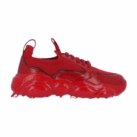 Moschino Wmns Bubble Teddy Sole Sneaker 'Dipped Red'