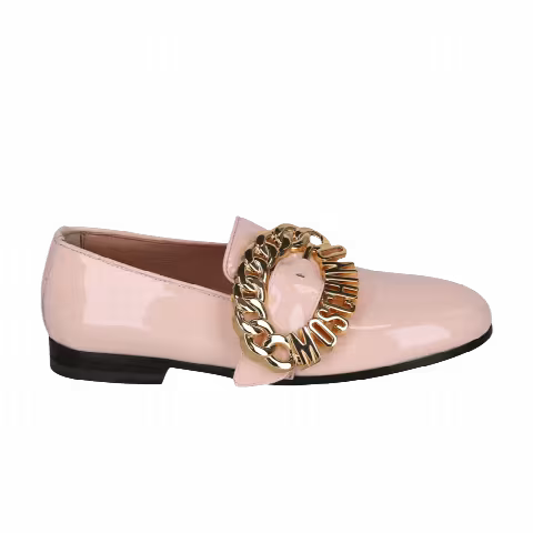 Moschino Wmns Buckle Loafer 'Pink'