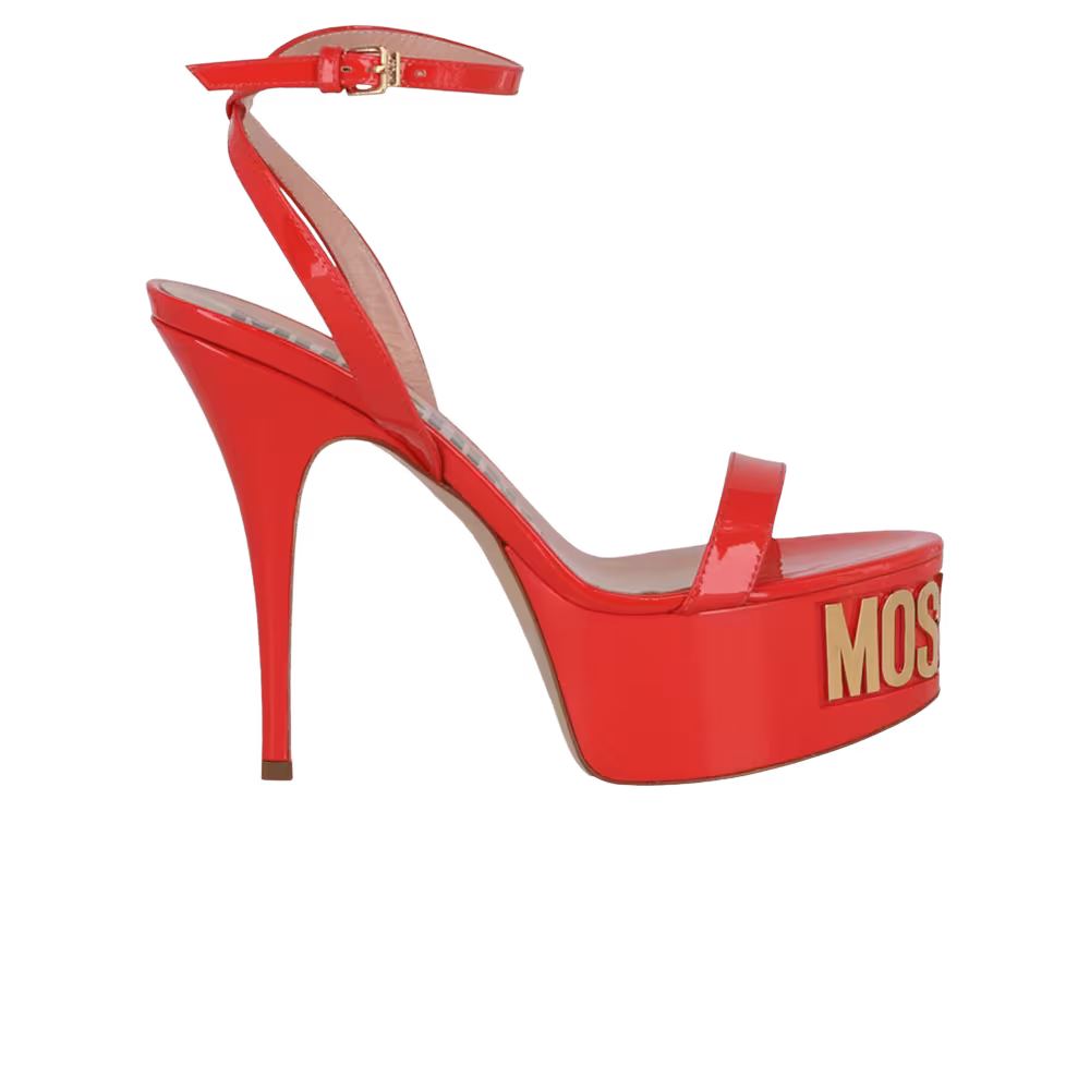 Moschino Women's Platform Pump Orange