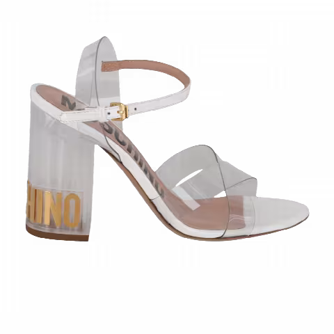 Moschino Wmns Heel Sandal 'White'