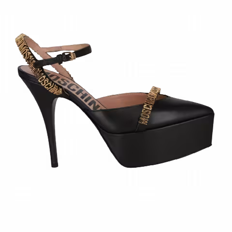 Moschino Wmns Ankle Strap Pump 'Black'