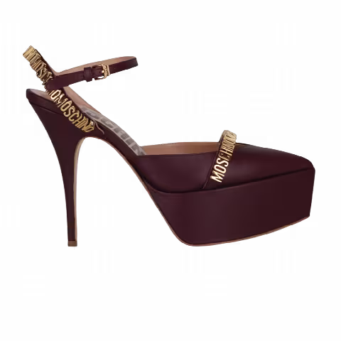 Moschino Wmns Ankle Strap Pump 'Purple'