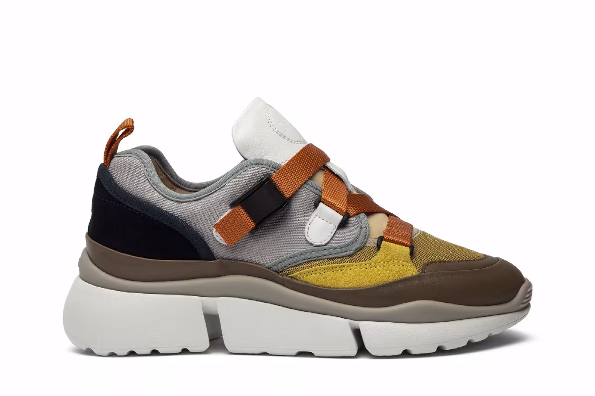 Chloé Women's Sonnie Low Top Autumn Leaf, view 2