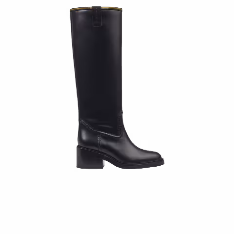 Barbour x Chloé Wmns Tall Boot 'Black'
