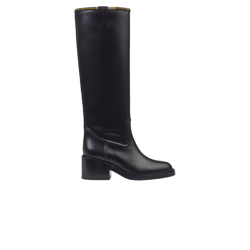 Barbour x Chloé Women's Tall Boot Black