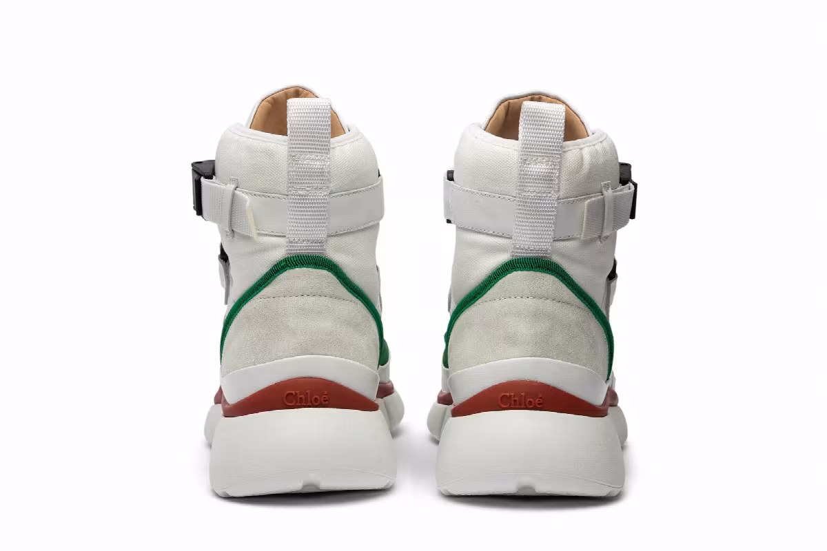 Chloé Sonnie High Top Jungle Green, view 7